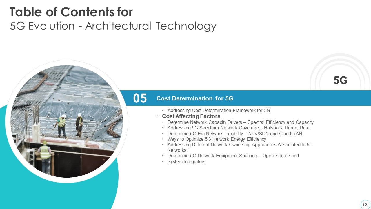 5G Evolution Architectural Technology Ppt PowerPoint Presentation Complete Deck With Slides Slide53