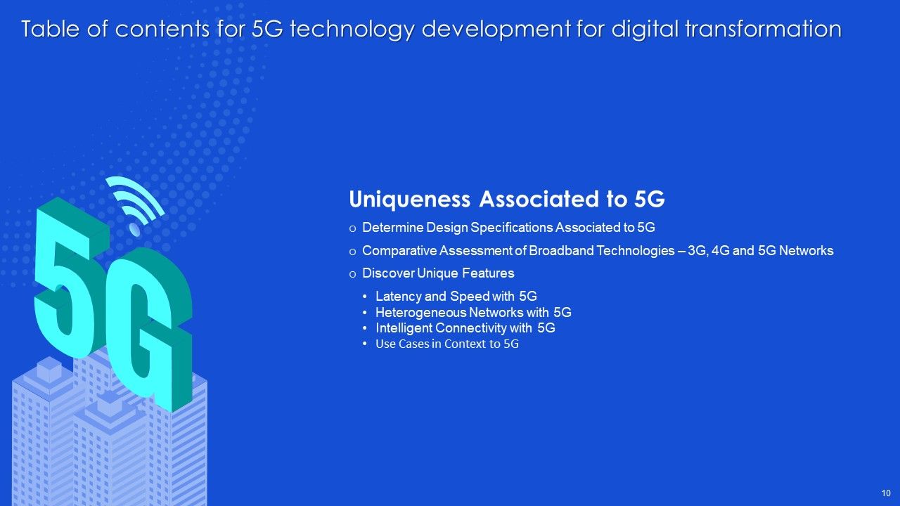 5G Technology Development For Digital Transformation Ppt PowerPoint Presentation Complete With Slides Slide10