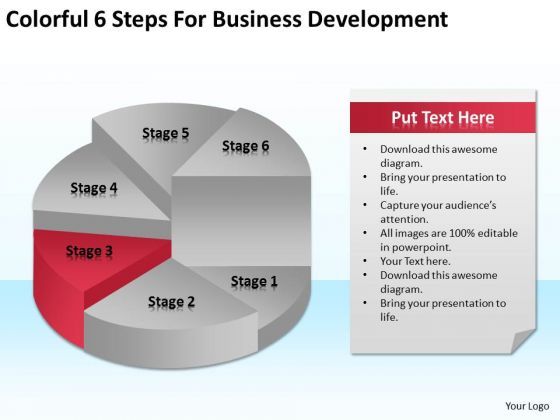 6 Steps For Business Development Ppt Non Profit Plan Template Free ...