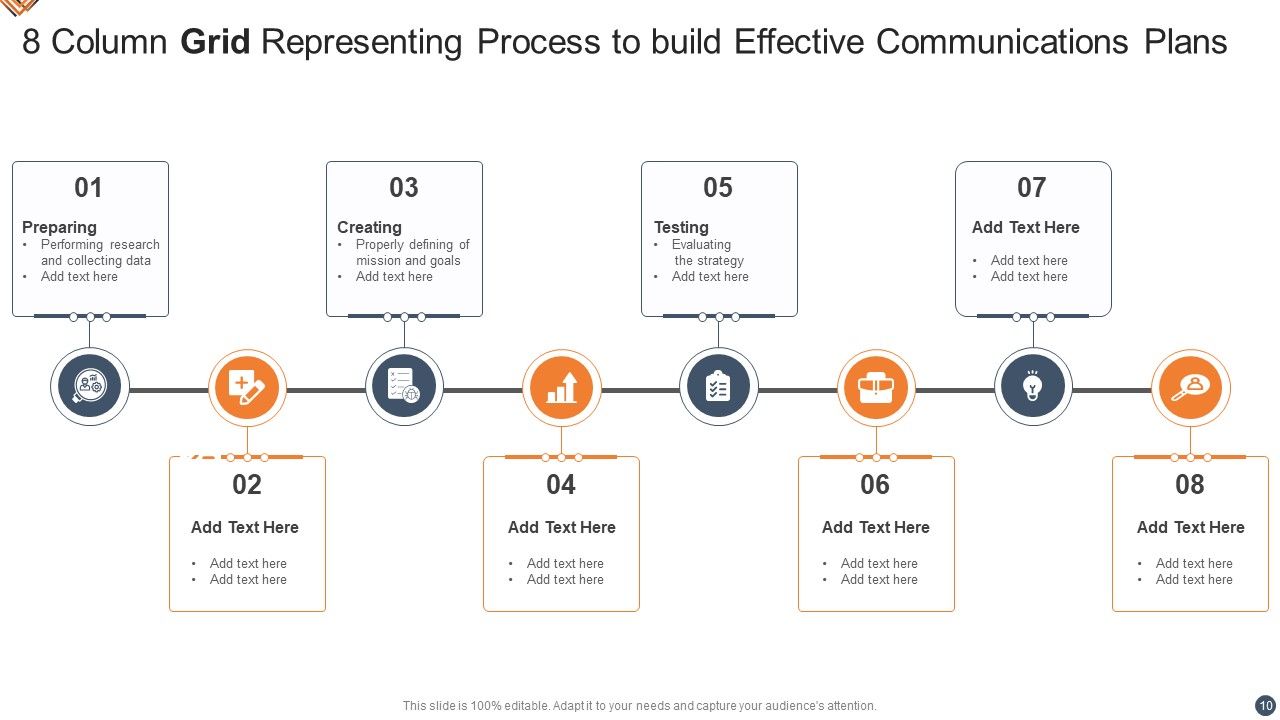 8 Column Grid Ppt PowerPoint Presentation Complete With Slides