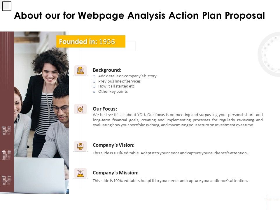 About_Our_For_Webpage_Analysis_Action_Plan_Proposal_Ppt_PowerPoint_Presentation_Outline_Graphics_Tutorials_PDF_Slide_1.jpg