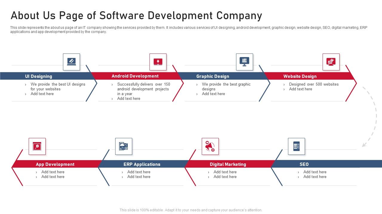 About Us Page Of Software Development Company Download PDF