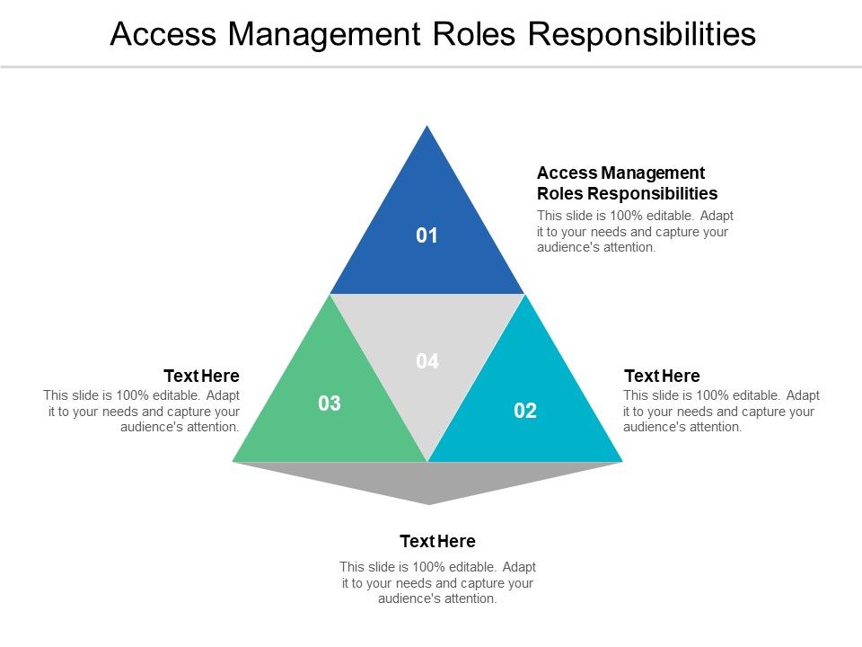 Access Management Roles Responsibilities Ppt PowerPoint Presentation Ideas Example Cpb