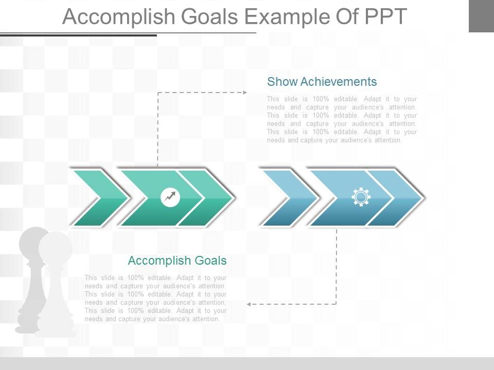Accomplish Goals Example Of Ppt