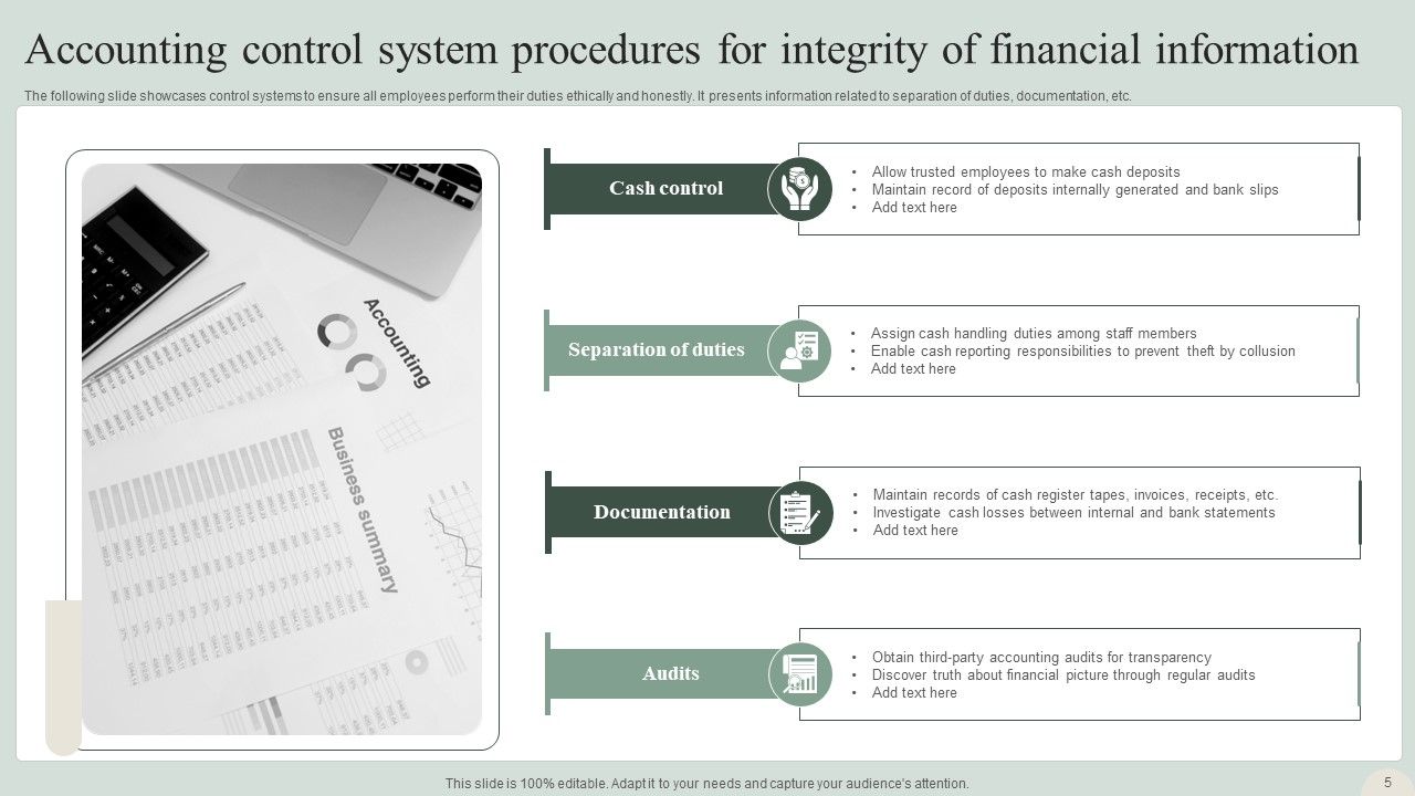 Accounting Control System Ppt PowerPoint Presentation Complete Deck ...