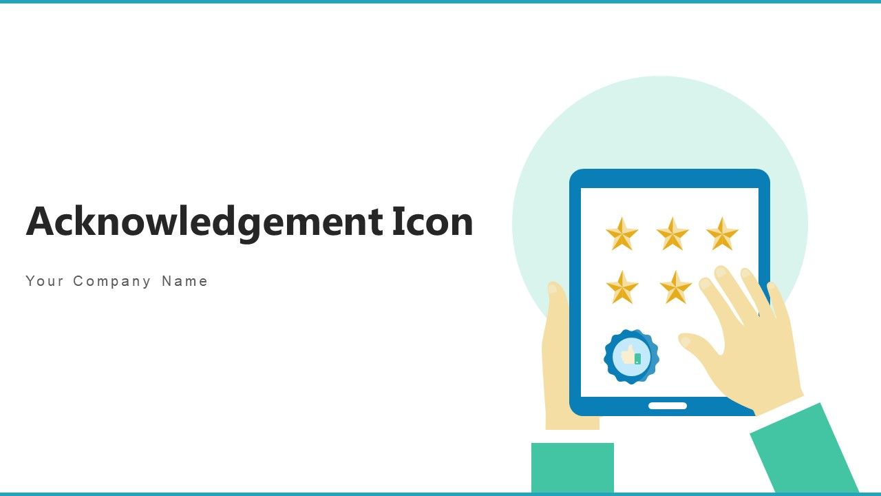 Acknowledgement_Icon_Excellent_Organization_Ppt_PowerPoint_Presentation_Complete_Deck_With_Slides_Slide_1.jpg