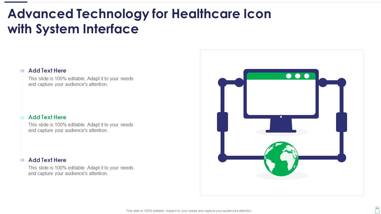 Advanced_Technology_For_Healthcare_Icon_With_System_Interface_Ideas_PDF_Slide_1.jpg