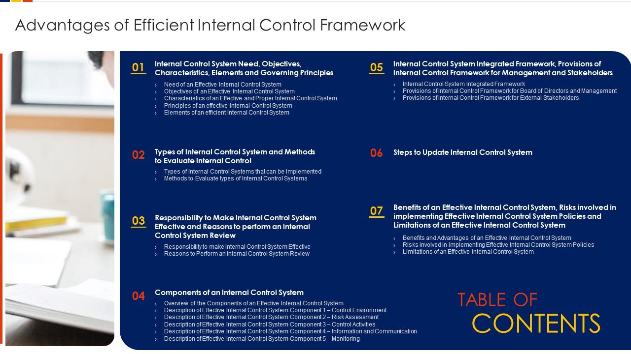 Advantages_Of_Efficient_Internal_Control_Framework_Table_Of_Contents_Icons_PDF_Slide_1.jpg