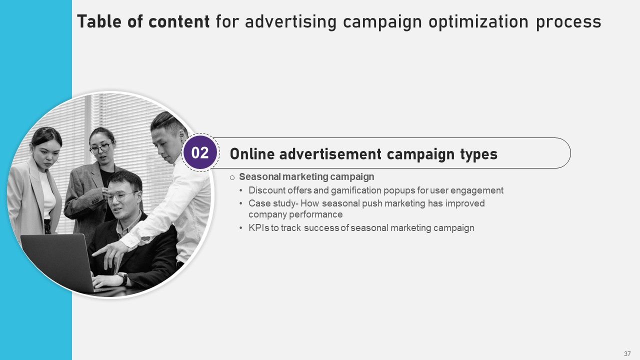 Advertising Campaign Optimization Process Ppt PowerPoint Presentation Complete Deck With Slides Slide36