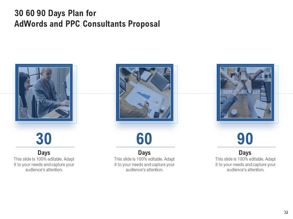 Adwords And PPC Management Services Proposal Ppt PowerPoint Presentation Complete Deck With Slides Slide32