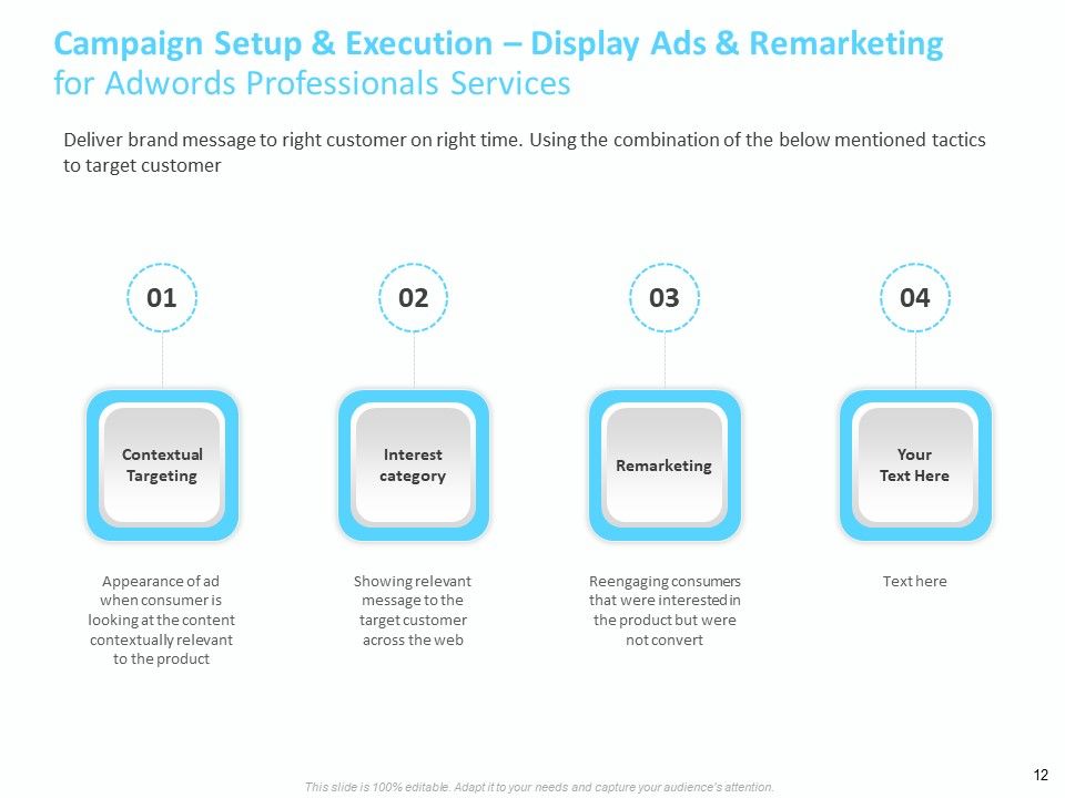 Adwords And PPC Proposal Template Ppt PowerPoint Presentation Complete Deck With Slides Slide12