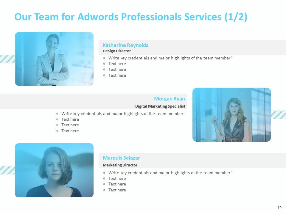 Adwords And PPC Proposal Template Ppt PowerPoint Presentation Complete Deck With Slides Slide19