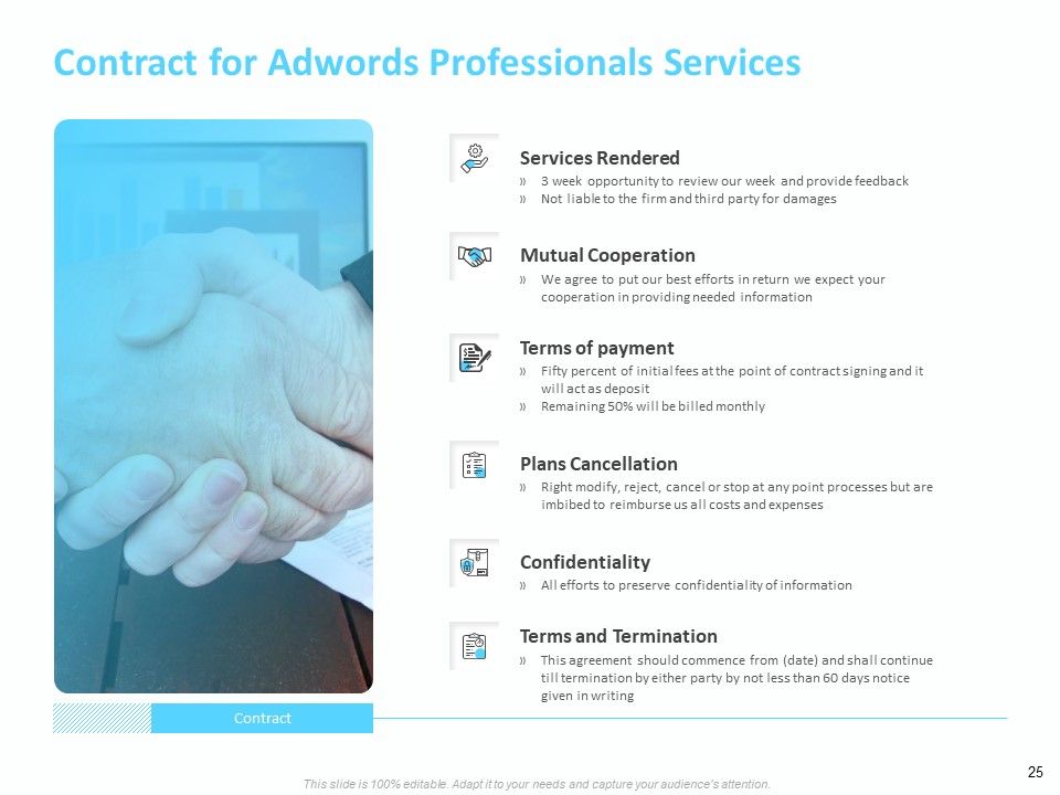 Adwords And PPC Proposal Template Ppt PowerPoint Presentation Complete Deck With Slides Slide25