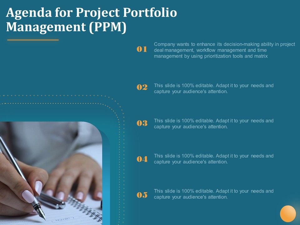 Agenda For Project Portfolio Management Ppm Ppt Summary Outfit Pdf Agenda For Project Portfolio Management Ppm Ppt Summary Outfit Pdf