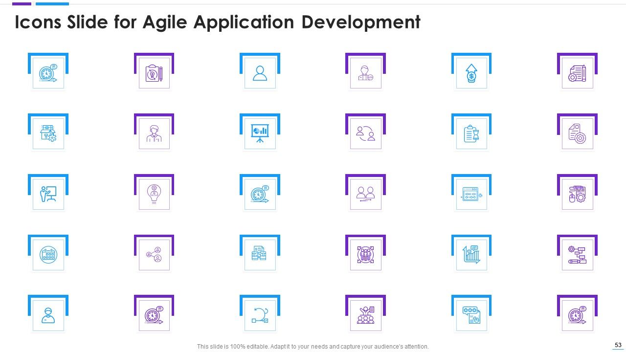 Agile Application Development Ppt PowerPoint Presentation Complete With Slides Slide53