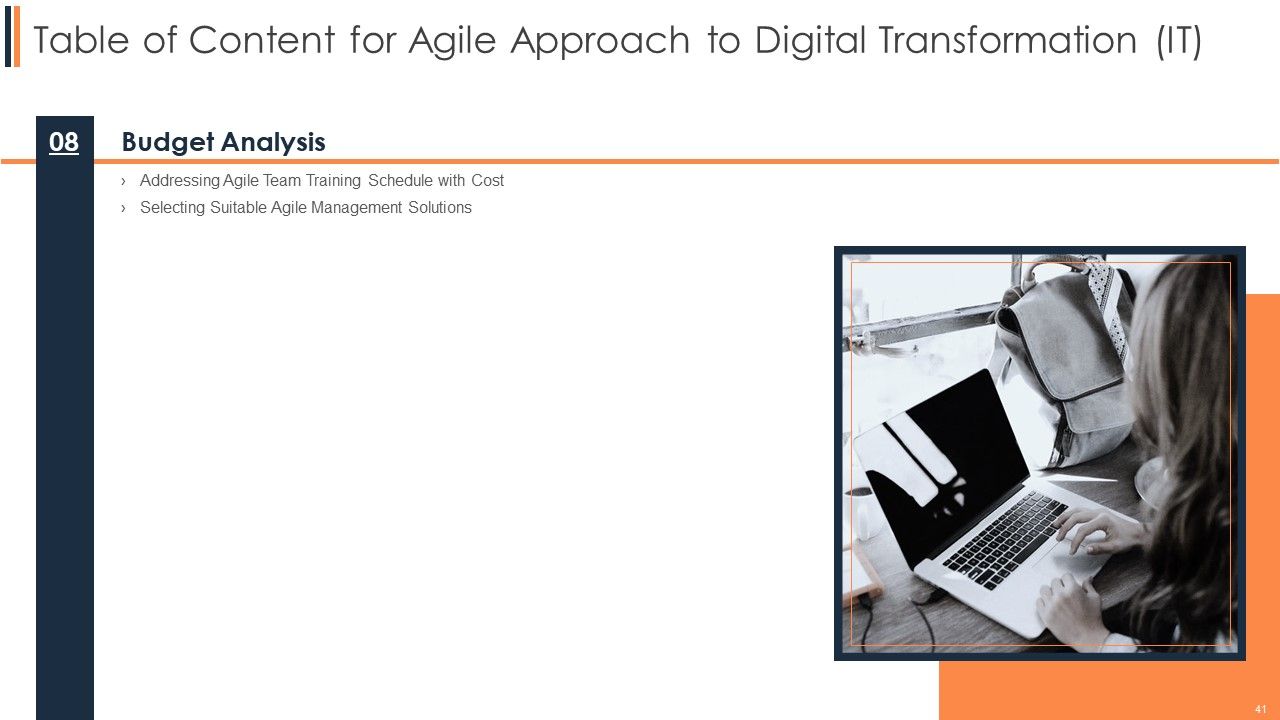 Agile Approach To Digital Transformation IT Ppt PowerPoint Presentation Complete Deck With Slides Slide41