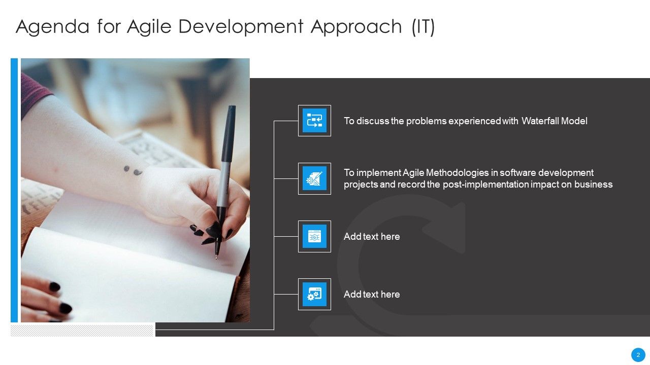 Agile Development Approach IT Ppt PowerPoint Presentation Complete Deck With Slides Slide02
