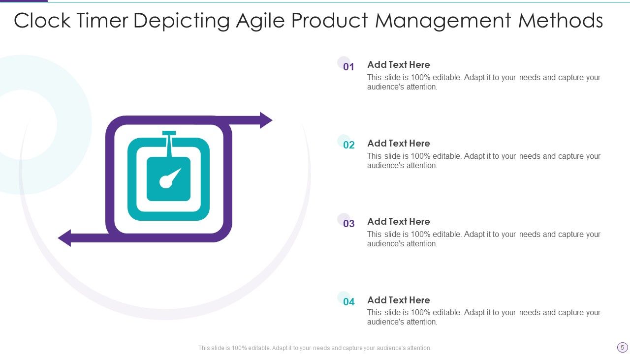 Agile Product Management Methods Ppt PowerPoint Presentation Complete Deck With Slides Slide05