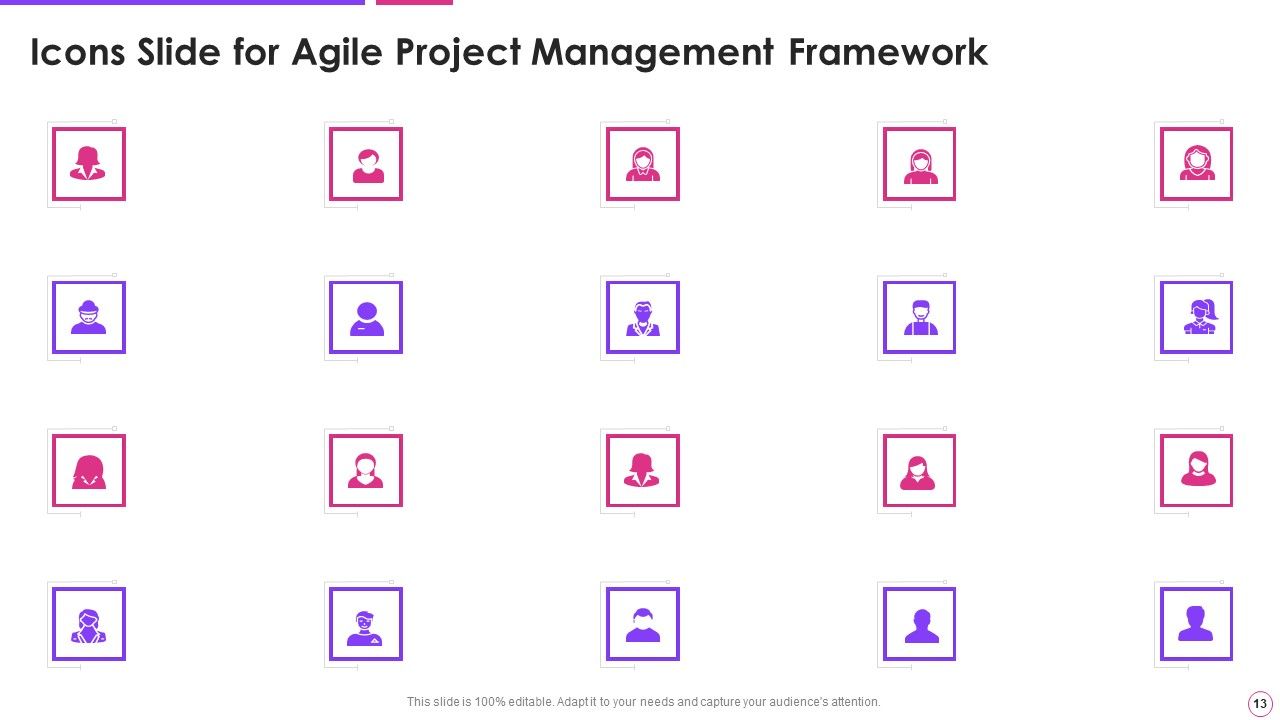 Agile Project Management Framework Ppt PowerPoint Presentation Complete With Slides Slide13