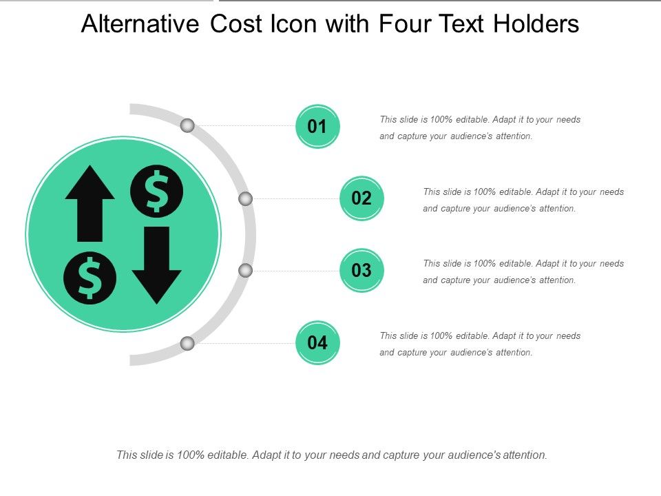 Alternative_Cost_Icon_With_Four_Text_Holders_Ppt_PowerPoint_Presentation_Slides_Graphic_Images_PDF_Slide_1.jpg