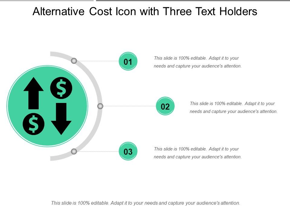Alternative_Cost_Icon_With_Three_Text_Holders_Ppt_PowerPoint_Presentation_Good_PDF_Slide_1.jpg