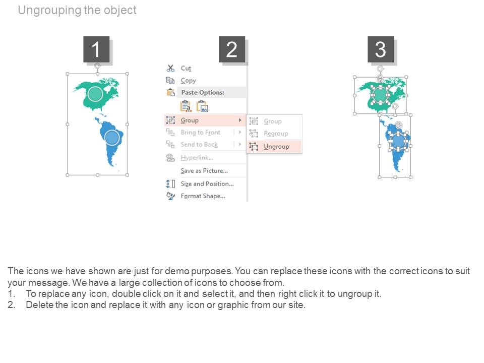 America Map Ppt Slide Slide03