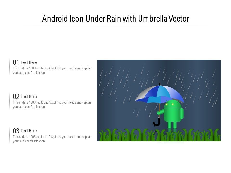 Android_Icon_Under_Rain_With_Umbrella_Vector_Ppt_PowerPoint_Presentation_File_Visuals_PDF_Slide_1.jpg