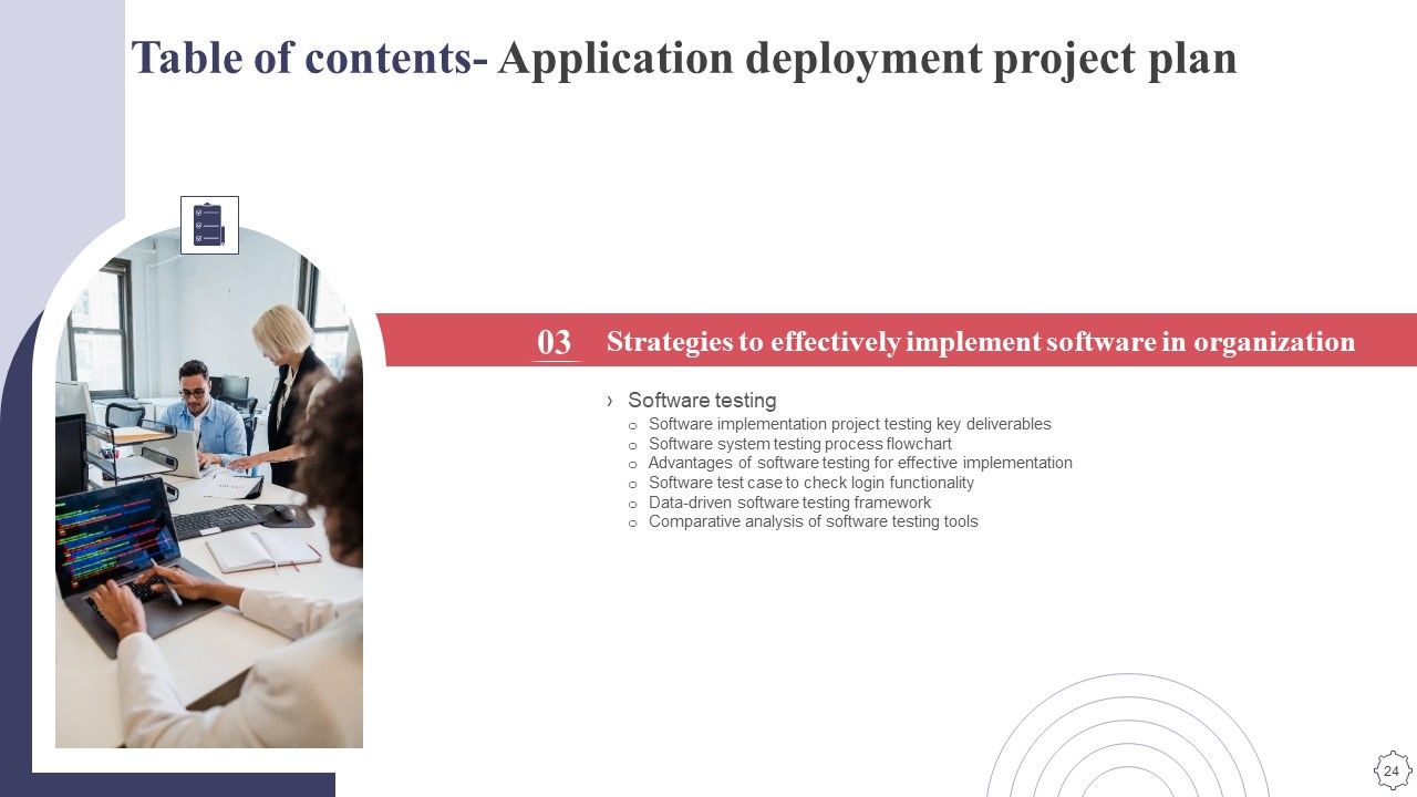 Application Deployment Project Plan Ppt PowerPoint Presentation Complete Deck With Slides Slide24