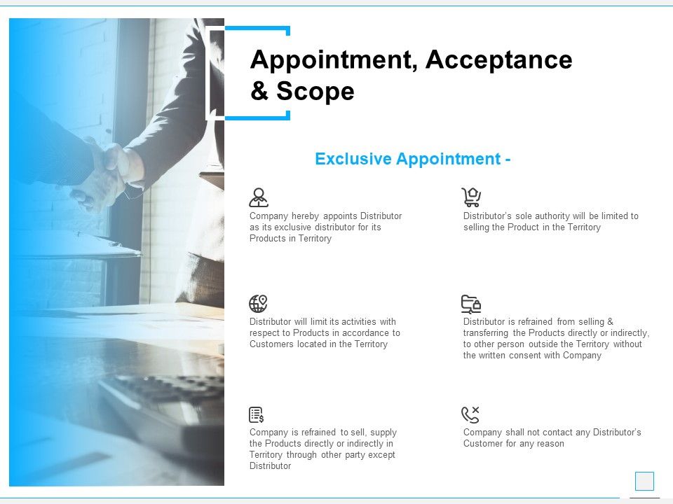 Appointment Acceptance And Scope Ppt PowerPoint Presentation