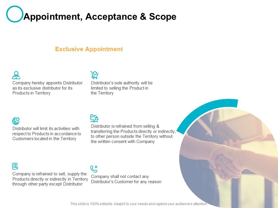 Appointment Acceptance And Scope Ppt PowerPoint Presentation Pictures