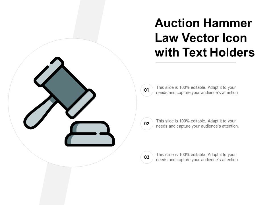 Auction_Hammer_Law_Vector_Icon_With_Text_Holders_Ppt_PowerPoint_Presentation_File_Layout_Slide_1.jpg