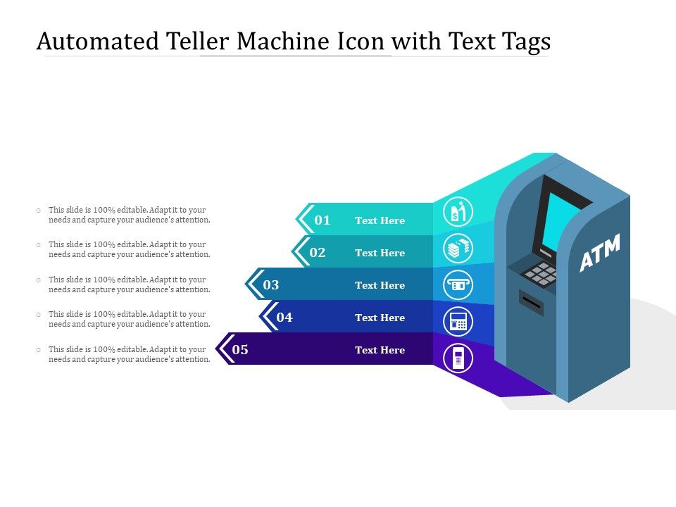 Automated_Teller_Machine_Icon_With_Text_Tags_Ppt_PowerPoint_Presentation_File_Influencers_PDF_Slide_1.jpg