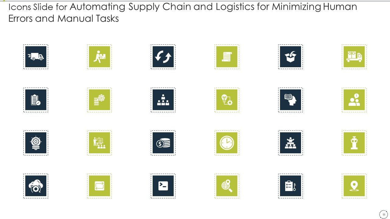Automating Supply Chain And Logistics For Minimizing Human Errors And Manual Tasks Ppt PowerPoint Presentation Complete Deck With Slides Slide55