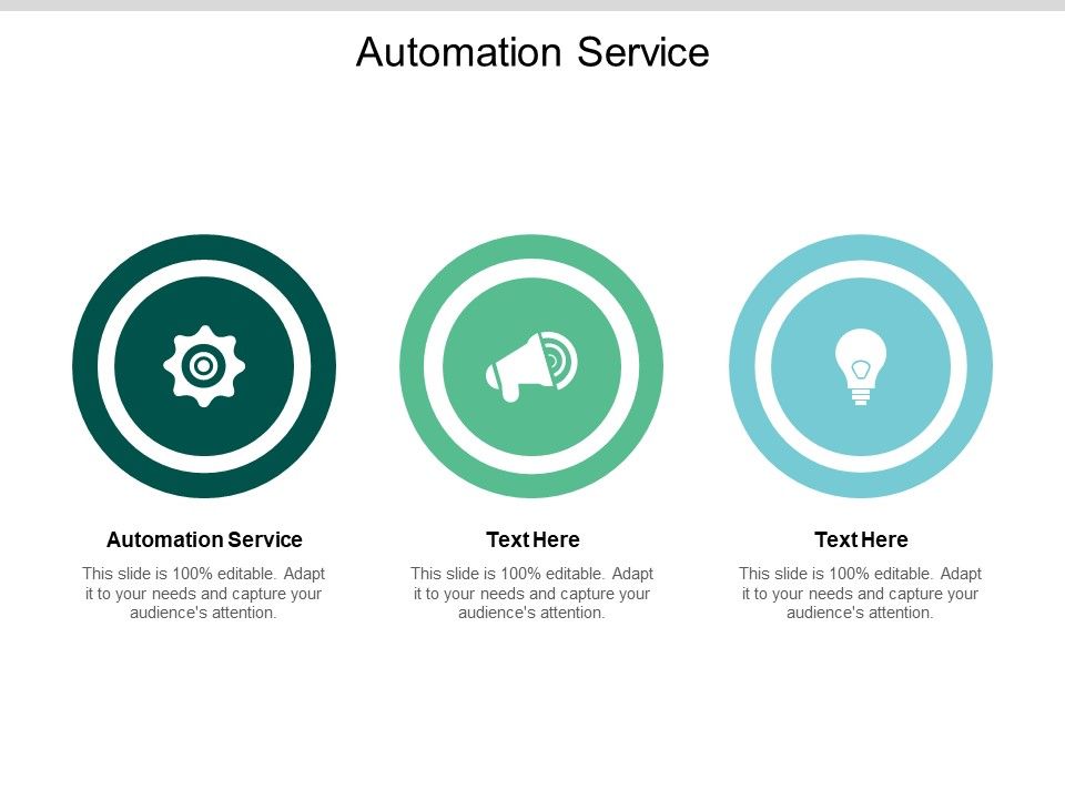 Automation Service Ppt PowerPoint Presentation Show Examples Cpb