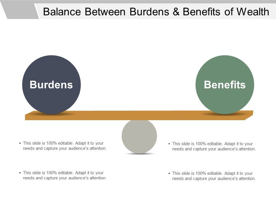 Balance_Between_Burdens_And_Benefits_Of_Wealth_Ppt_PowerPoint_Presentation_Icon_Show_Slide_1.jpg