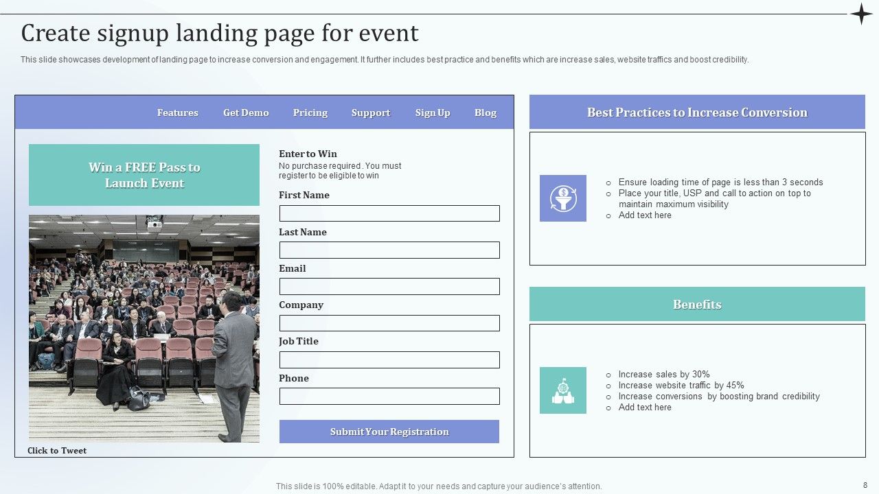 Before Event Tasks Ppt PowerPoint Presentation Complete Deck With Slides Slide08