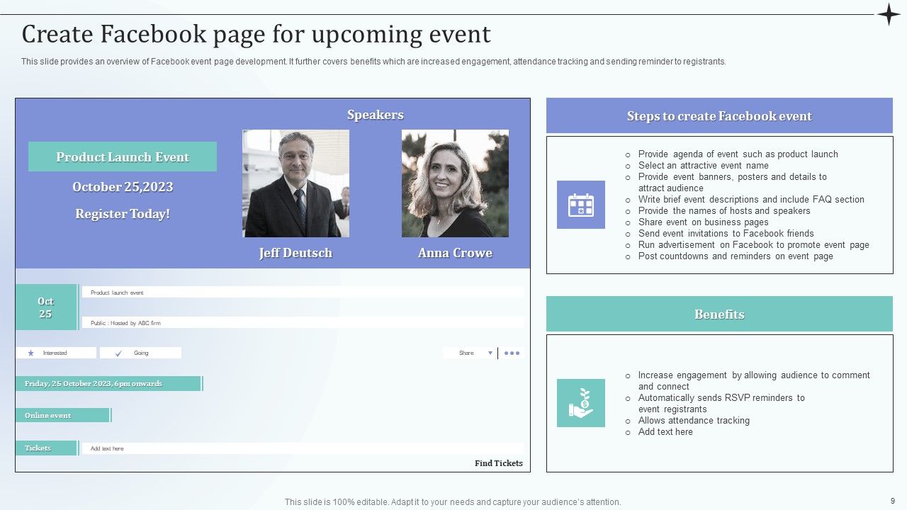 Before Event Tasks Ppt PowerPoint Presentation Complete Deck With Slides Slide09