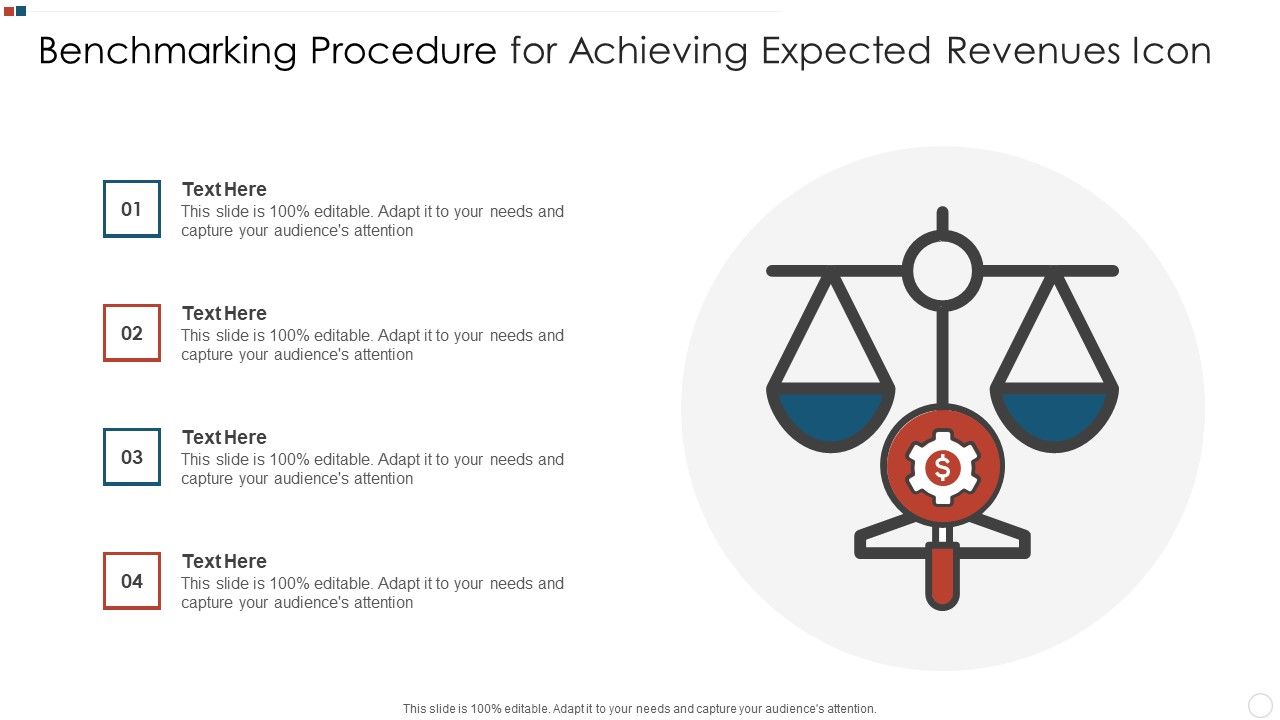 Benchmarking_Procedure_For_Achieving_Expected_Revenues_Icon_Microsoft_PDF_Slide_1.jpg