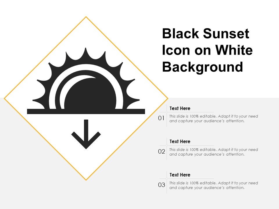 Black_Sunset_Icon_On_White_Background_Ppt_PowerPoint_Presentation_Gallery_Guidelines_PDF_Slide_1.jpg