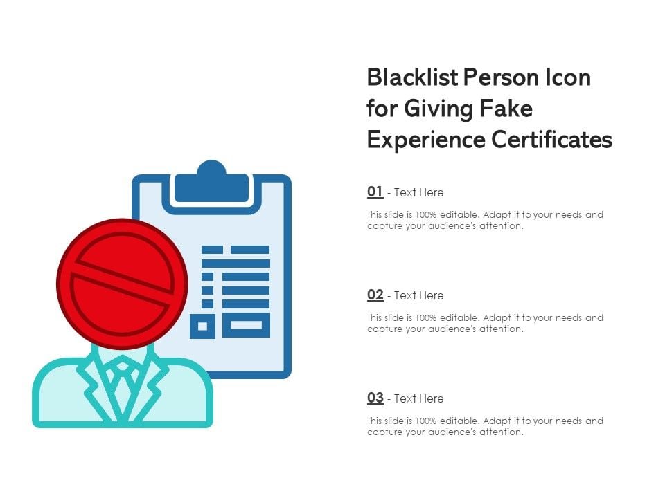 Blacklist_Person_Icon_For_Giving_Fake_Experience_Certificates_Ppt_PowerPoint_Presentation_Slides_Clipart_Images_PDF_Slide_1.jpg