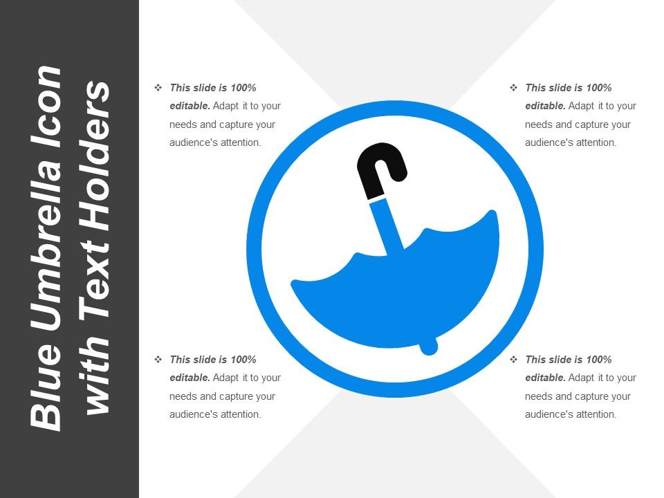 Blue_Umbrella_Icon_With_Text_Holders_Ppt_PowerPoint_Presentation_Gallery_Background_Image_PDF_Slide_1.jpg