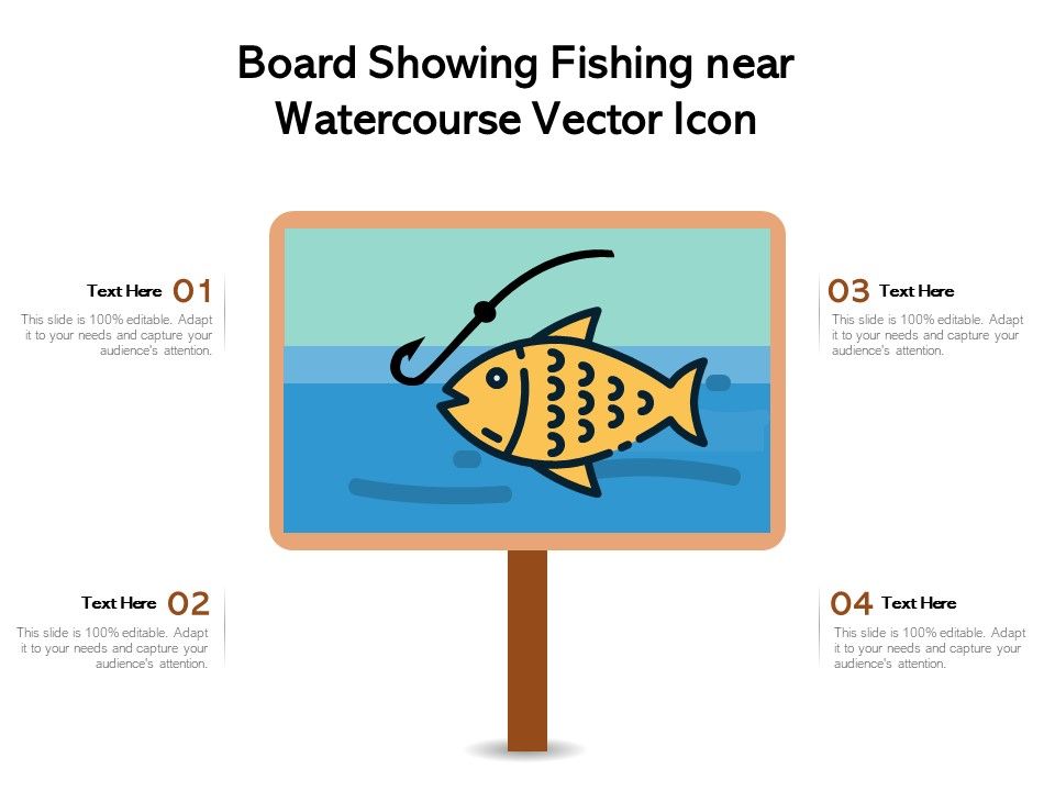 Board_Showing_Fishing_Near_Watercourse_Vector_Icon_Ppt_PowerPoint_Presentation_File_Samples_PDF_Slide_1.jpg