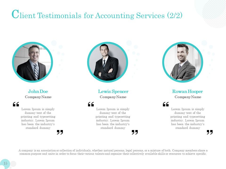 Bookkeeping Proposal Template Ppt PowerPoint Presentation Complete Deck With Slides Slide15