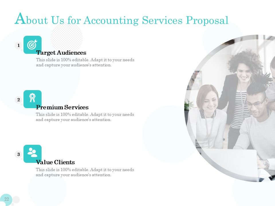 Bookkeeping Proposal Template Ppt PowerPoint Presentation Complete Deck With Slides Slide22