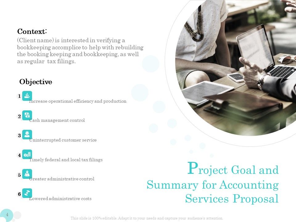 Bookkeeping Proposal Template Ppt PowerPoint Presentation Complete Deck With Slides Slide04