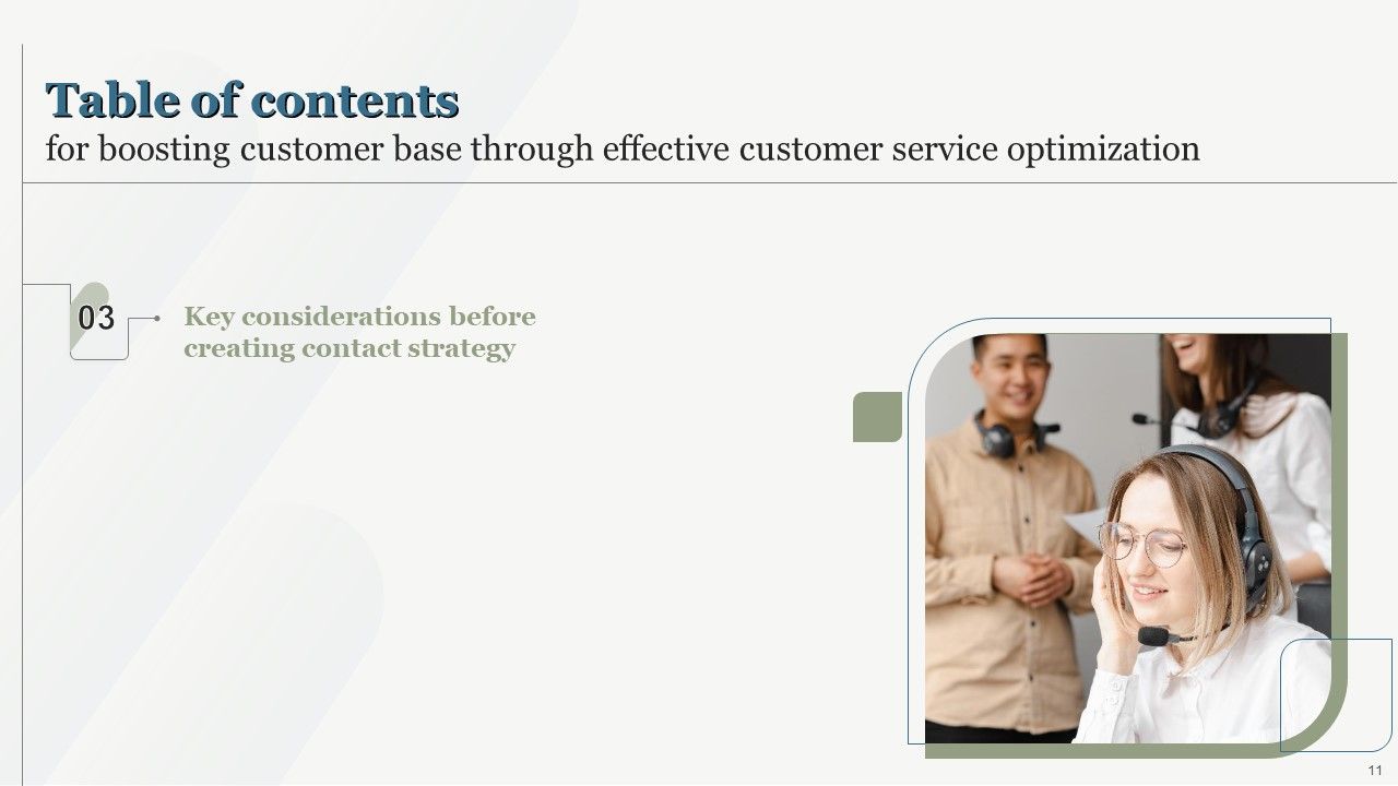 Boosting Customer Base Through Effective Customer Service Optimization Ppt PowerPoint Presentation Complete Deck With Slides Slide11
