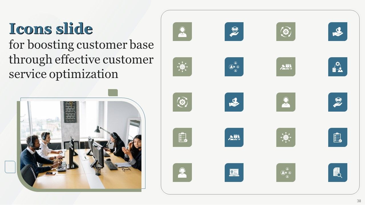 Boosting Customer Base Through Effective Customer Service Optimization Ppt PowerPoint Presentation Complete Deck With Slides Slide38