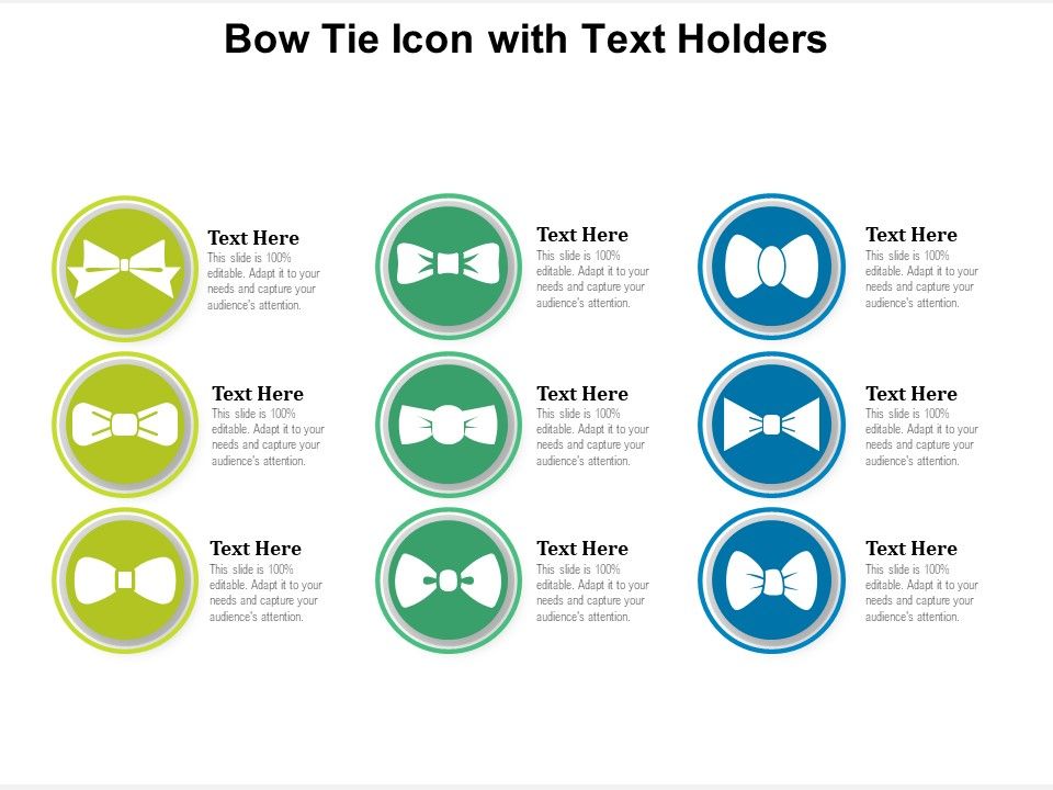 Bow_Tie_Icon_With_Text_Holders_Ppt_PowerPoint_Presentation_File_Guide_PDF_Slide_1.jpg