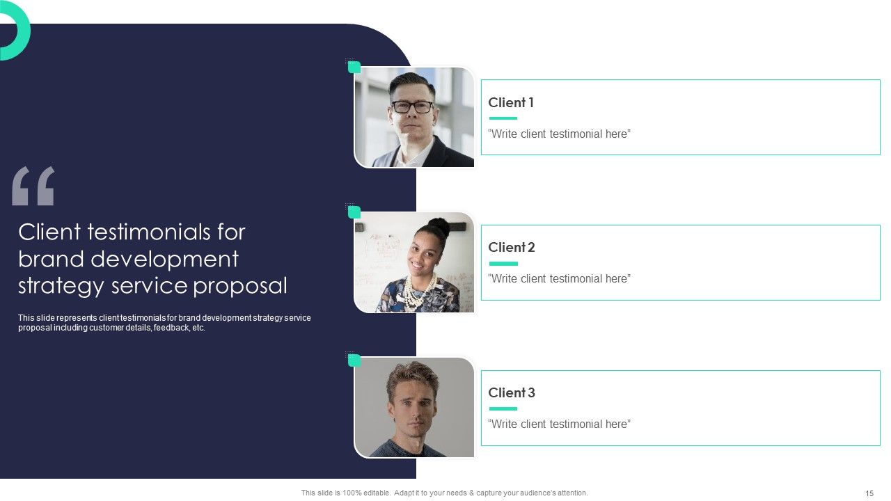 Brand Development Strategy Service Proposal Ppt PowerPoint Presentation Complete Deck With Slides Slide15