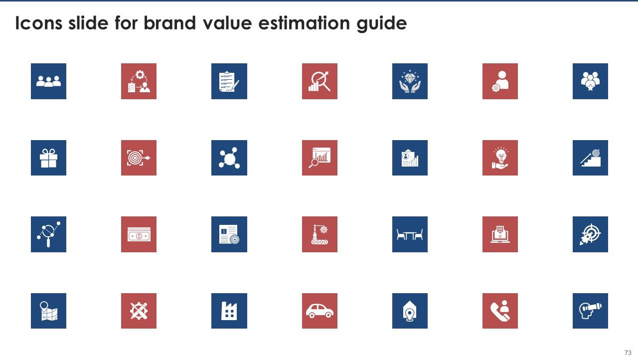 Brand Value Estimation Guide Ppt PowerPoint Presentation Complete Deck With Slides Slide73